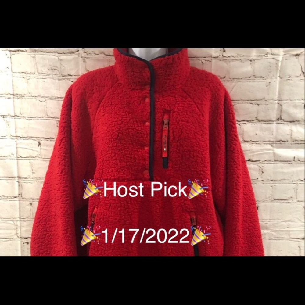 🎉HP X 2 🎉 ❤️‍🔥Tommy Hilfiger Sport❤️‍🔥Teddy Bear Style Pullover ❤️‍🔥 - Picture 14 of 14